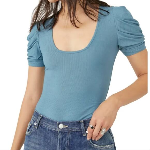 Free People So Fresh Modal Blend Bodysuit XS - Picture 1 of 11